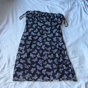 La Hearts Black and White Dress